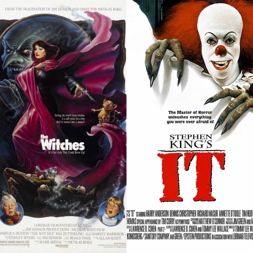 Scay Movie Titles: The Witches, IT