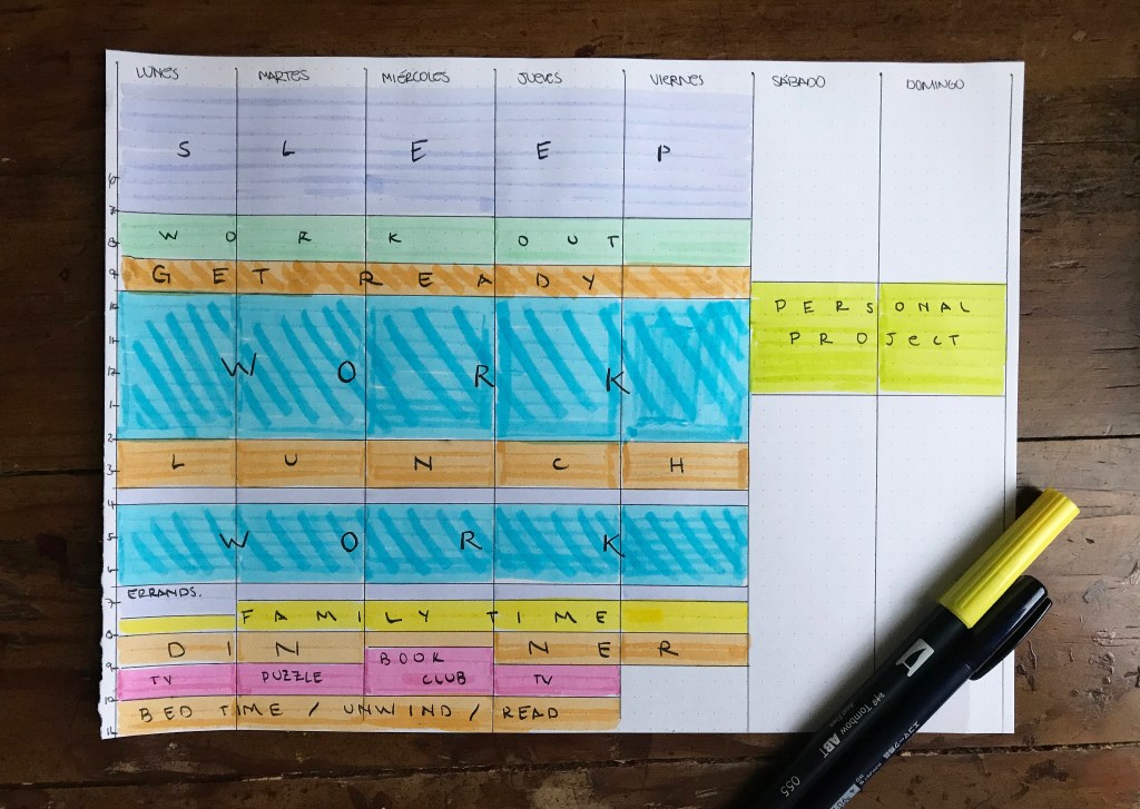 Ideal Week
Semana Perfecta