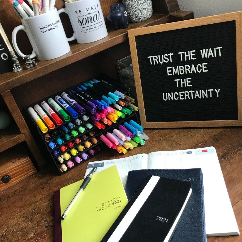 Desk Setup, Letter Board